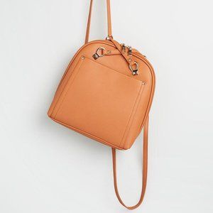 Heart of Harness Backpack and Purse, cognac/tan